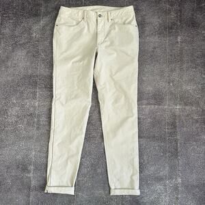 Men's Lululemon ABC Classic Fit Stretch Cotton Chino Trouser Pants Sz 31 X 33